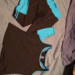 YOSHION racer back tank and work out legging set.